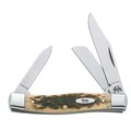 Case 000 Folding Pocket Knife, 257 in Clip, 188 in Sheep Foot, 176 in Pen L Blade 79
